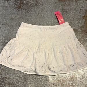 Women's Lily Pulitzer Luxletic White Eyelet Skort Size XS